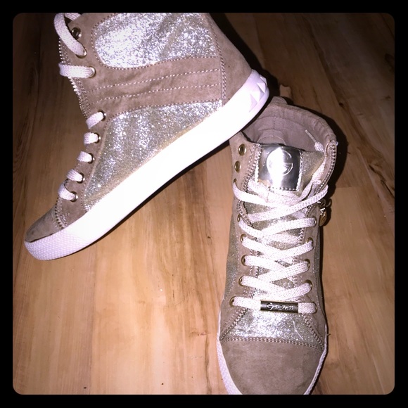 GUESS Glitter Sneakers - Picture 1 of 1